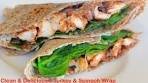 BBQ Turkey and Spinach Wrap Recipe - Clean & Delicious®