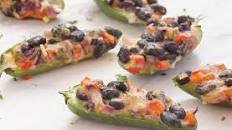 Bean and Cheese Jalapeño Poppers Recipe