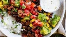 Bean & Rice Burrito Bowls