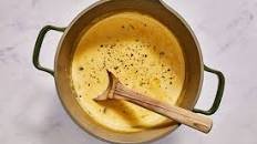 Beer and Cheddar Soup