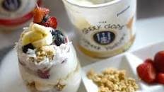 Berry Banana Fruit and Yogurt Parfait Overload