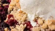 Berry Crisp Dump Cake