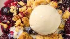 Berry Crumble Recipe