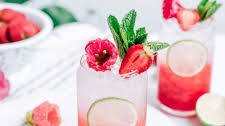 Berry Hibiscus Smash Cocktail