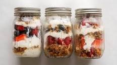 Berry Parfaits with Homemade Granola