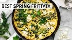 BEST FRITTATA RECIPE | with vibrant spring vegetables