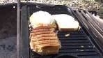 BEST GRILLED CHEESE AT CAMP Campfire Cooking on the ...