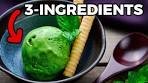 BEST Matcha Ice Cream - Homemade - No Machine