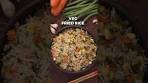 Best VEG FRIED RICE Recipe Ever! Indo Chinese Street Food