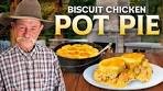 Biscuit Topped Chicken Pot Pie | One Pot Classic Comfort Food