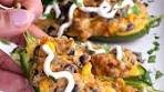Black Bean and Corn Stuffed Jalapenos are the perfect spicy ...