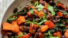 Black Bean and Sweet Potato Breakfast Hash