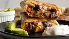 Black Bean and Veggie Burritos