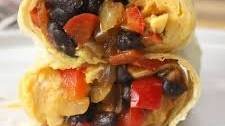 Black Bean Breakfast Burritos