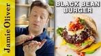 Black Bean Burger | Jamie Oliver's Meat-Free Meals