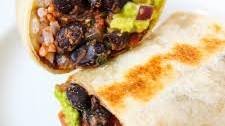 Black Bean Burrito (Vegan!)