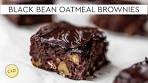 BLACK BEAN & OAT BROWNIES | tasty, fudgy, vegan ...
