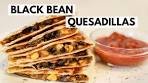 BLACK BEAN QUESADILLAS | Easy Quesadilla Recipe