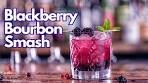 Blackberry Bourbon Smash Cocktail Recipe | Step-by-Step ...