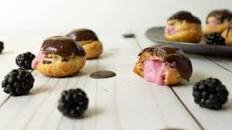 Blackberry Cream Puffs