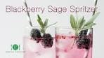 Blackberry Sage Spritzer | 1-2 Simple Cooking
