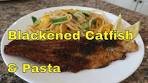 Blackened Cajun Catfish and Pasta Meal Quick Easy ...
