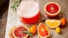 Blood Orange Negroni Cocktail - Rosemary No. 3