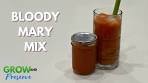 Bloody Mary Mix | Spicy Tomato Juice | Water Bath Canning ...
