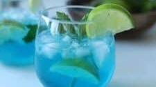 Blue Curacao Mojito