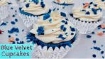 BLUE VELVET CUPCAKES | EASY RECIPE