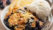 Blueberry Lemon Dump Cake