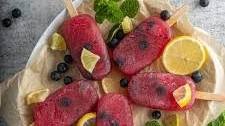 Blueberry Lemon Popsicle Recipe