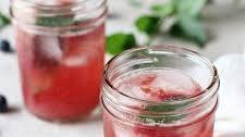 Blueberry Mint Sparkling Lemonade