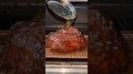 Bourbon Maple Glazed Ham TRY IT! #recipe #smokedham #bbq
