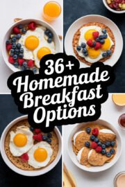 36+ Homemade Breakfast Options That Are Easy to Make and Deliciously Delightful! breakfast-options-ccccc-