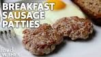 Breakfast Sausage Patties - Homemade Pork Breakfast ...