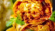 Buffalo Cauliflower Burrito