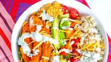 Buffalo Chicken Burrito Bowl