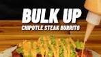 BULK UP Creamy Chipotle Steak Burritos! Over 1000 Cals ...