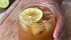 Cafe Style Peach Iced Tea with REAL peaches (Just about 60 ...