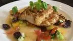 Cajun Cod with an Orange & Tomato Salsa