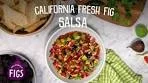 California Fresh Fig Salsa