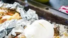 Campfire Apple Crisp Foil Packets
