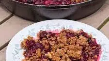 Campfire Berry Crumble