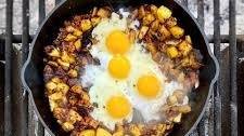 Campfire Breakfast Hash with Chorizo