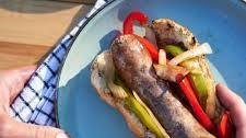 Campfire Grilled Italian Sausage Sandwiches