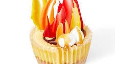 Campfire Mini Cheesecakes