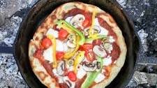 Campfire Pizza with Veggies
