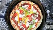 Campfire Pizza with Veggies