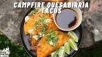 Campfire Quesabirria Tacos Recipe! #shorts